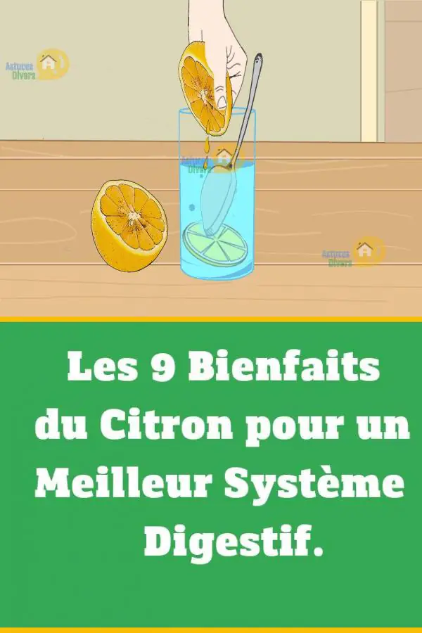 Le citron pour un meilleur système digestif.