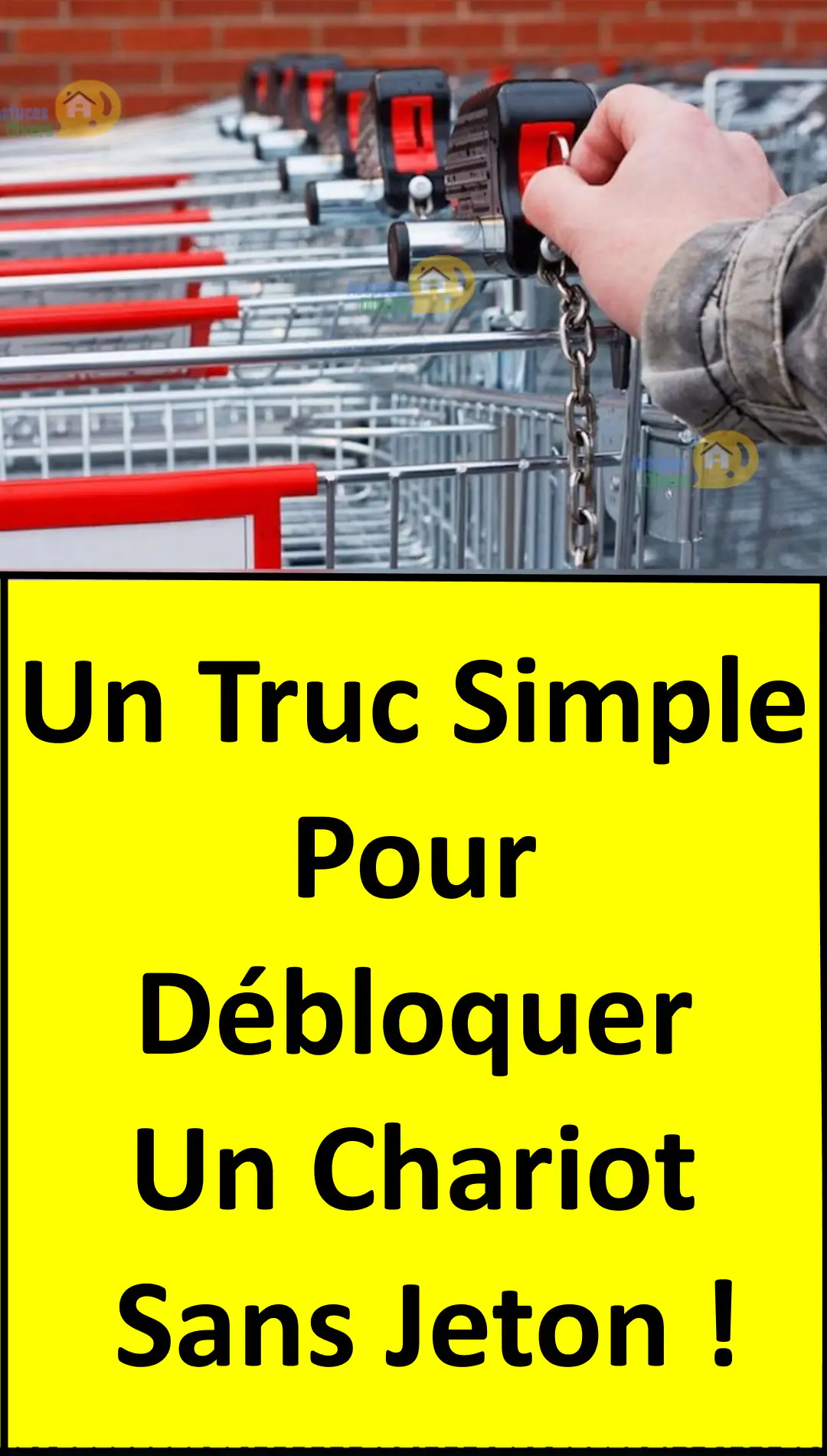 Prendre Un Caddie Sans Jeton Prendre Un Caddie Sans Jeton !