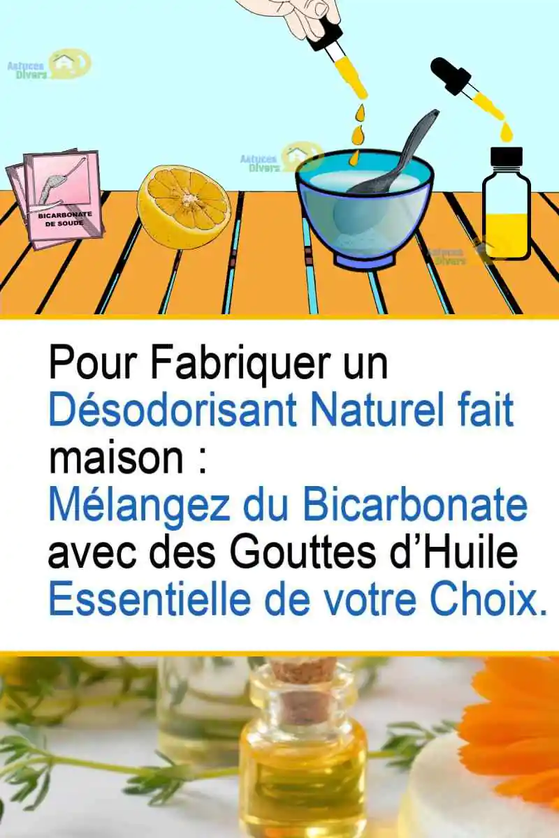 Desodorisant Naturel Fait Maison 4 Desodorisants De Bicarbonate
