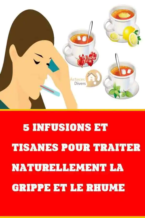 Infusions et tisanes pour traiter la grippe naturellement