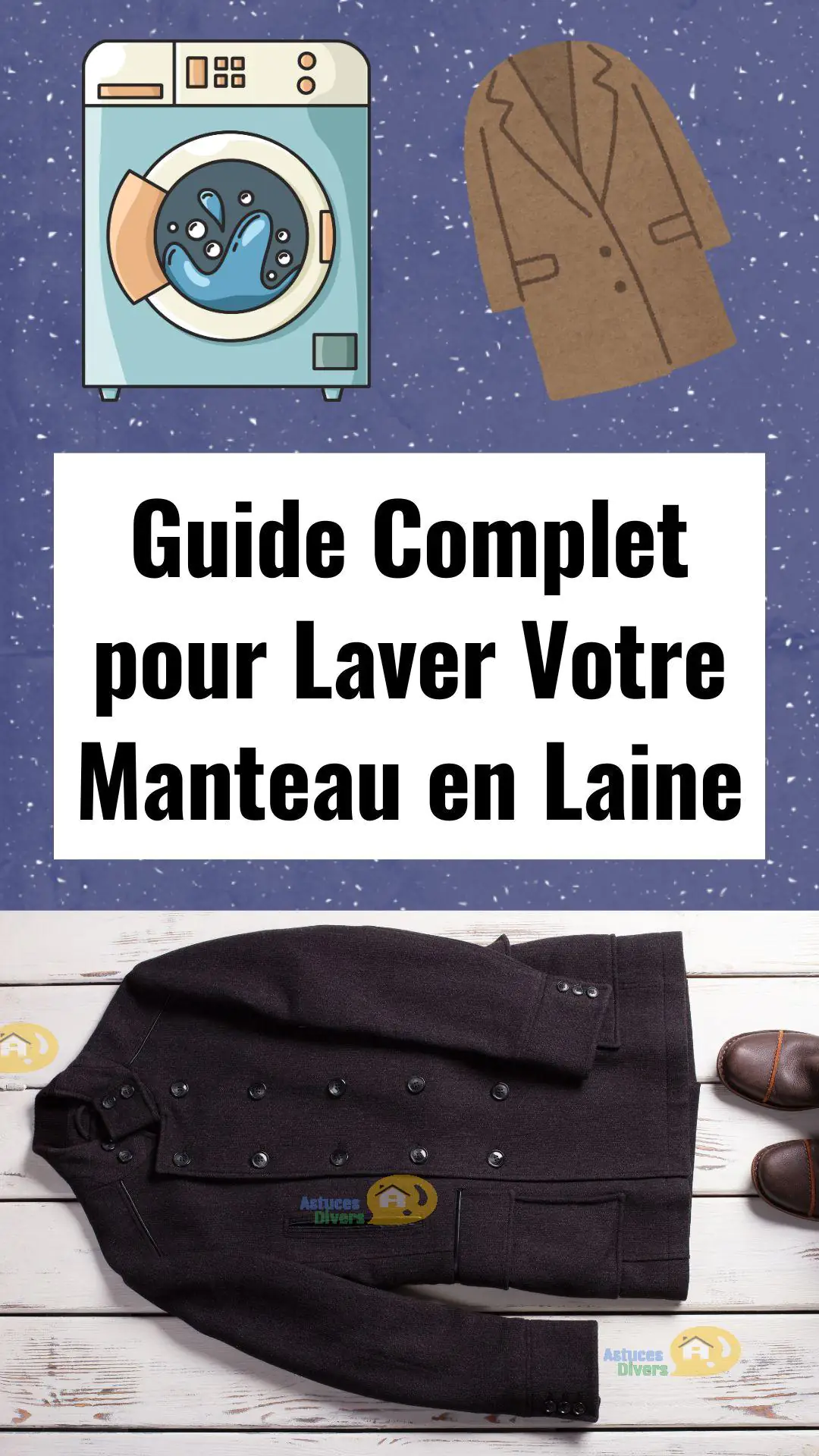 Astuces de lavage pour un manteau en laine