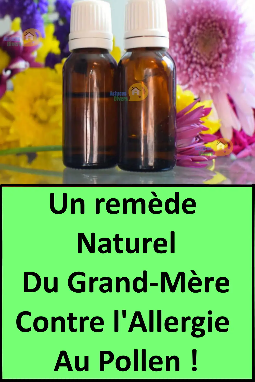 Un remède naturel pour soulager les allergies du printemps